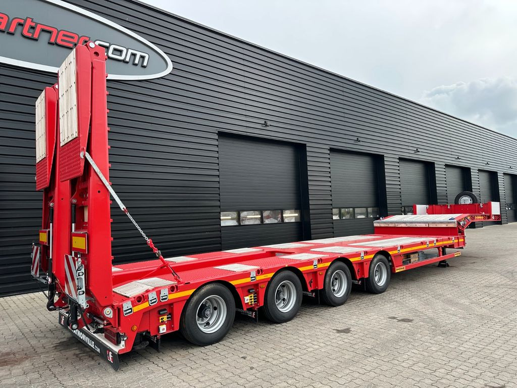 Faymonville Multimax 4 achs tieflader / Baggermulde - Low loader semi-trailer: picture 2 Faymonville Multimax 4 achs tieflader / Baggermulde - Low loader semi-trailer: picture 2