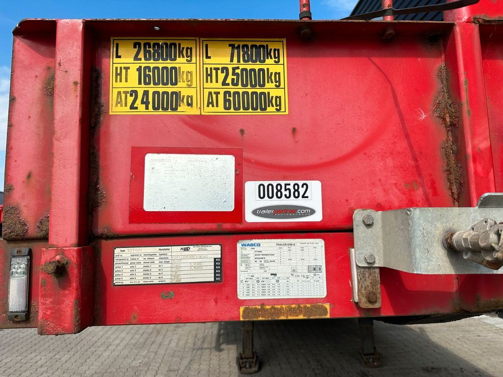HRD 6 achs tieflader / ausziehbar HRD 6 achs tieflader / ausziehbar - Low loader semi-trailer: picture 4 HRD 6 achs tieflader / ausziehbar HRD 6 achs tieflader / ausziehbar - Low loader semi-trailer: picture 4