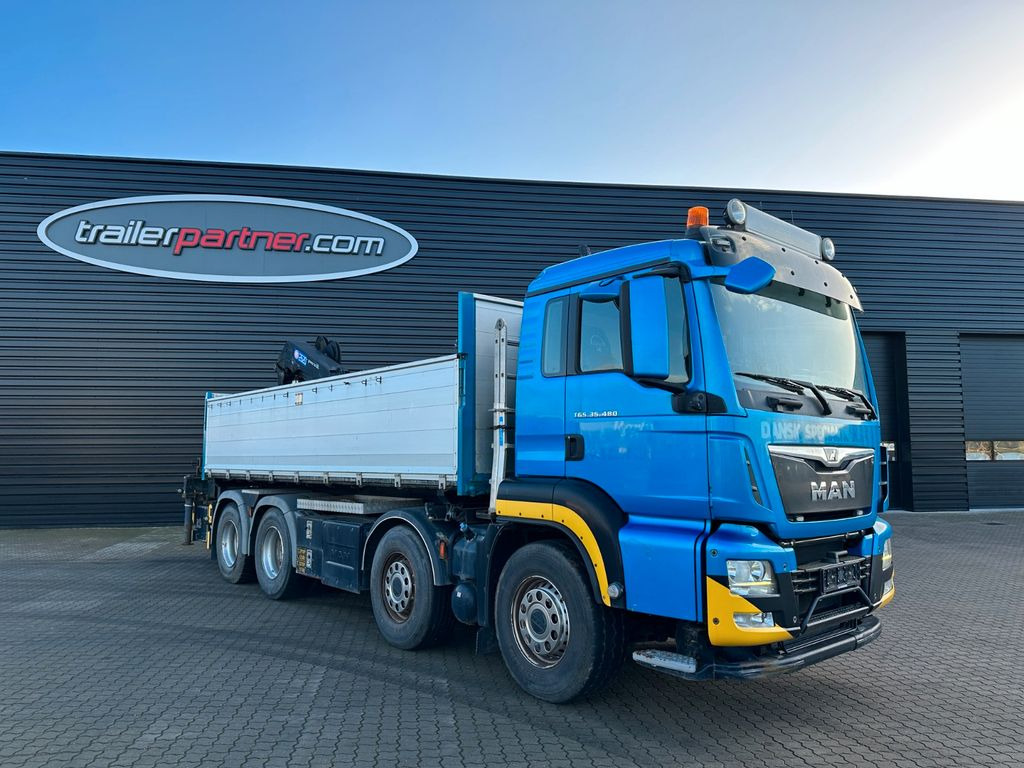 MAN 35-480 BL 8x4 MAN 35-480 BL 8x4 - Tipper, Crane truck: picture 1 MAN 35-480 BL 8x4 MAN 35-480 BL 8x4 - Tipper, Crane truck: picture 1