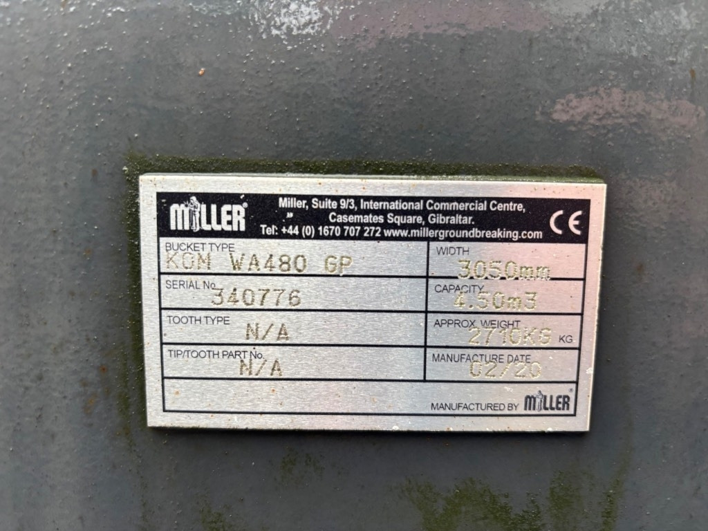 Wheel loader Komatsu WA 480-5 - WA 480-5H - WA470-5 - WA 480: picture 10 Wheel loader Komatsu WA 480-5 - WA 480-5H - WA470-5 - WA 480: picture 10