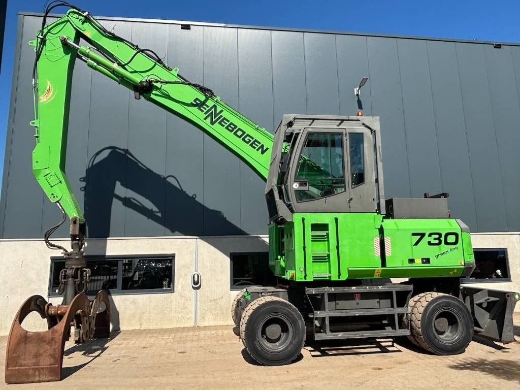 Sennebogen 730 -- Wood application -- incl grapple - Material handler: picture 1 Sennebogen 730 -- Wood application -- incl grapple - Material handler: picture 1