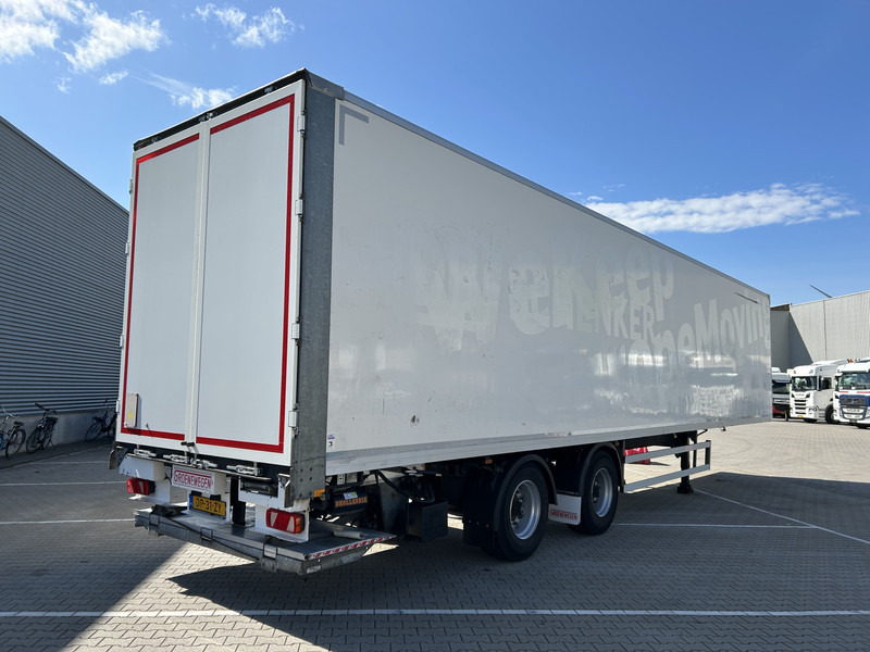 Groenewegen DRO-14-18 B / Box / Laadklep / Stuuras / APK 08-26 - Closed box semi-trailer: picture 2 Groenewegen DRO-14-18 B / Box / Laadklep / Stuuras / APK 08-26 - Closed box semi-trailer: picture 2