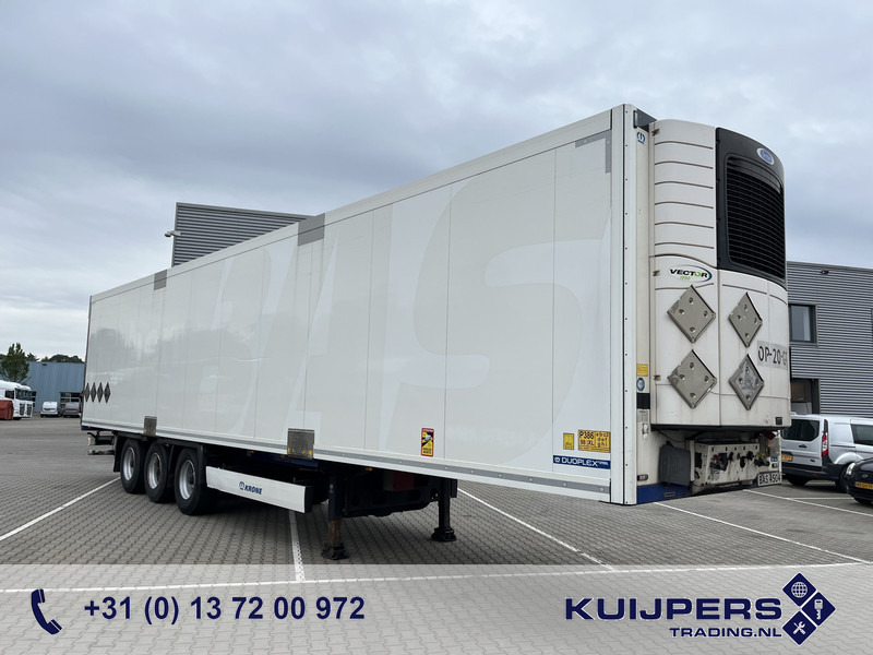 Krone Coolliner / Carrier Vector 1950 / Frigo Box / BPW Drum / APK TUV 04-26 - Refrigerated semi-trailer: picture 1 Krone Coolliner / Carrier Vector 1950 / Frigo Box / BPW Drum / APK TUV 04-26 - Refrigerated semi-trailer: picture 1