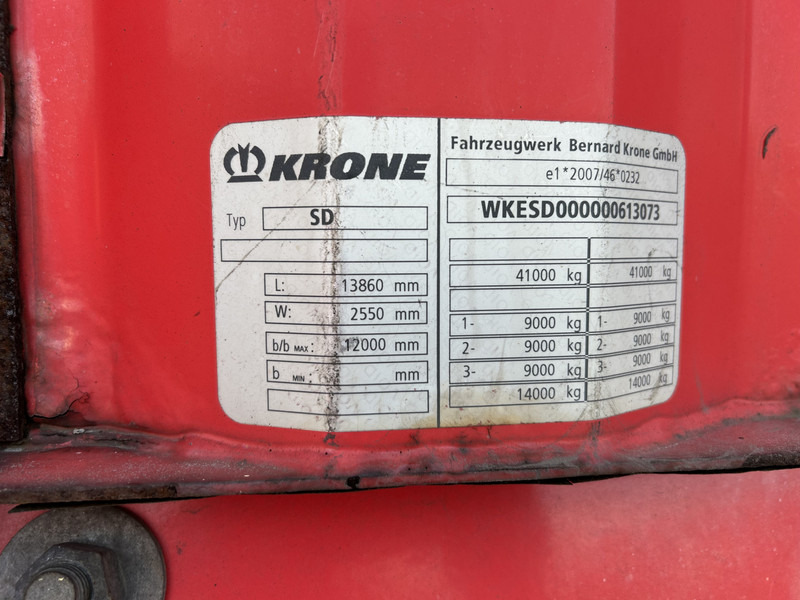 Curtainsider semi-trailer Krone Profi Liner / Mega / Curtainside / BPW Drum / NL Trailer: picture 12
