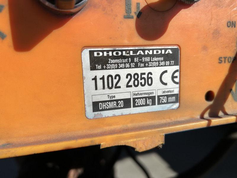 Closed box semi-trailer Renders ROC 12.10 City / Box / Loadlift 2000 kg / NL Trailer: picture 6