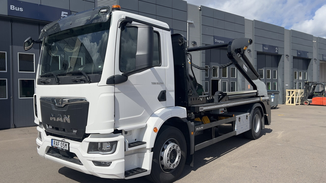 MAN TGM 18.290 4×2 Liftdumper - Skip loader truck: picture 4 MAN TGM 18.290 4×2 Liftdumper - Skip loader truck: picture 4