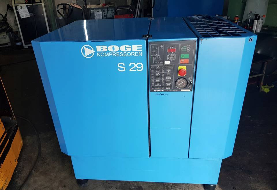 KOMPRESOR ŚRUBOWY BOGE S 29 - Air compressor: picture 1 KOMPRESOR ŚRUBOWY BOGE S 29 - Air compressor: picture 1