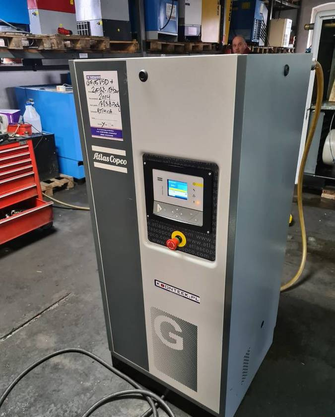 Kompresor śrubowy Atlas Copco GA 15 VSD ff + - Air compressor: picture 5 Kompresor śrubowy Atlas Copco GA 15 VSD ff + - Air compressor: picture 5
