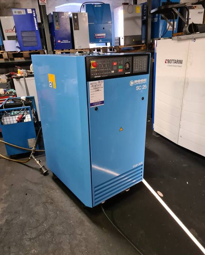 Sprężarka tłokowa BOGE SC 25, 18,5 kw - Air compressor: picture 4 Sprężarka tłokowa BOGE SC 25, 18,5 kw - Air compressor: picture 4
