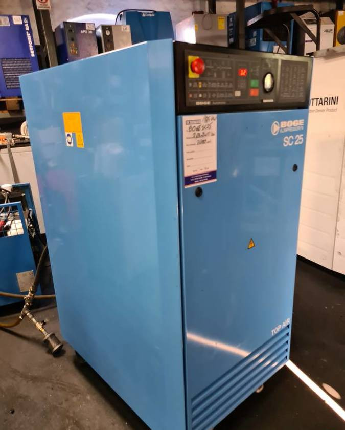 Sprężarka tłokowa BOGE SC 25, 18,5 kw - Air compressor: picture 3 Sprężarka tłokowa BOGE SC 25, 18,5 kw - Air compressor: picture 3
