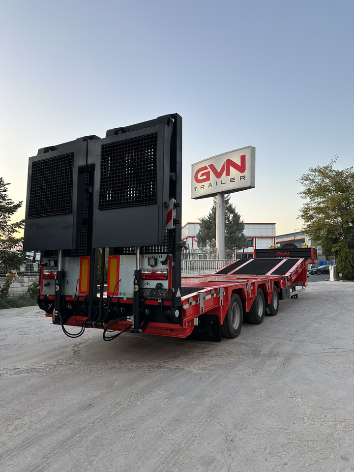 New Low loader semi-trailer GVN Trailer 3 AXLE HYDRAULIC PLATFORM LOWBED: picture 17