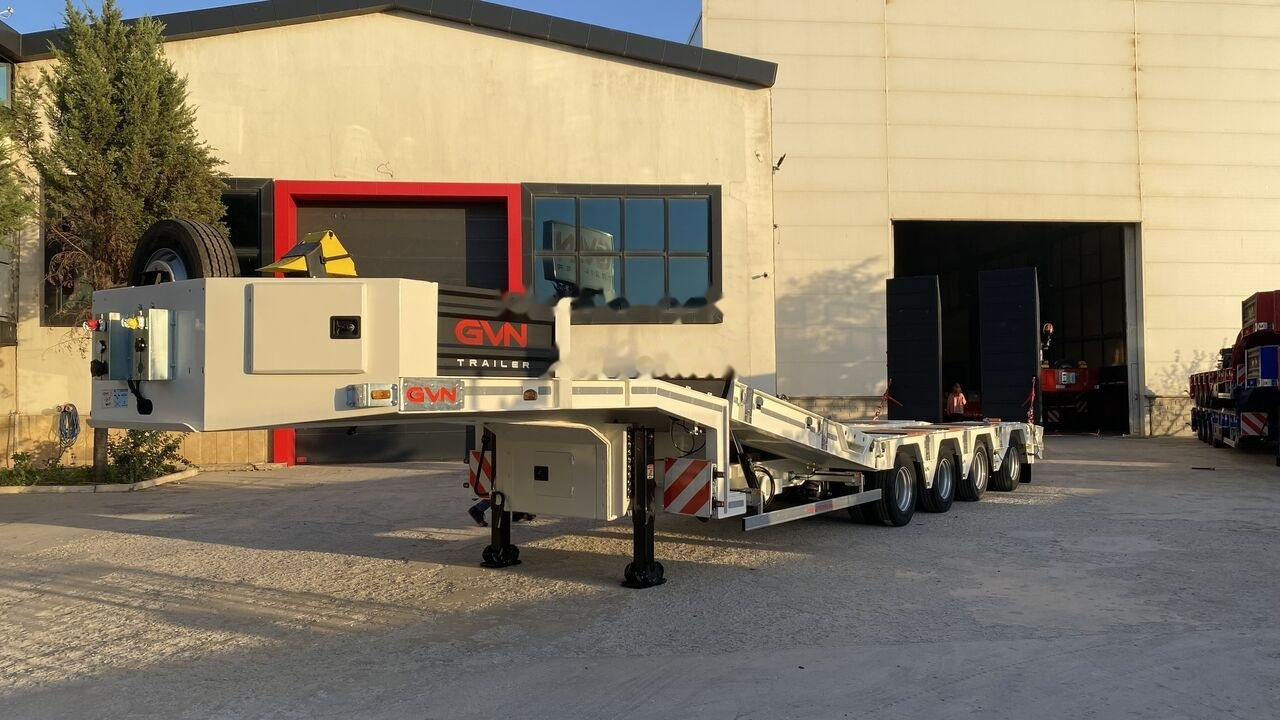 GVN Trailer 4 AXLE HYDRAULIC PLATFORM LOWBED - Low loader semi-trailer: picture 2 GVN Trailer 4 AXLE HYDRAULIC PLATFORM LOWBED - Low loader semi-trailer: picture 2