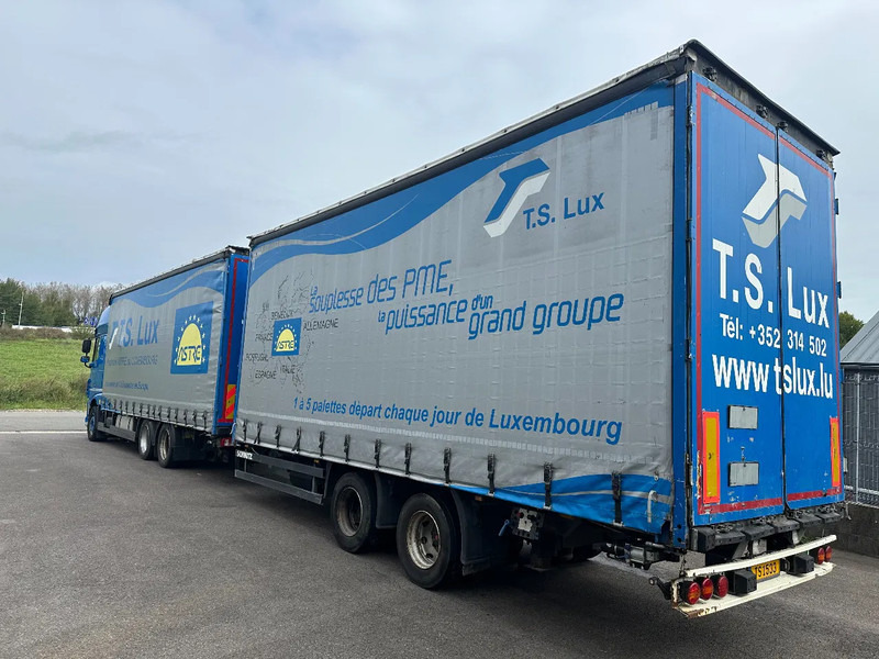 DAF XF 440 6x2 / SUPERSPACECAB / KOMBI MIT ANHANGER SCHMITZ 2016 / DURCHLADEN / 2 STUCK - Curtain side truck: picture 5 DAF XF 440 6x2 / SUPERSPACECAB / KOMBI MIT ANHANGER SCHMITZ 2016 / DURCHLADEN / 2 STUCK - Curtain side truck: picture 5