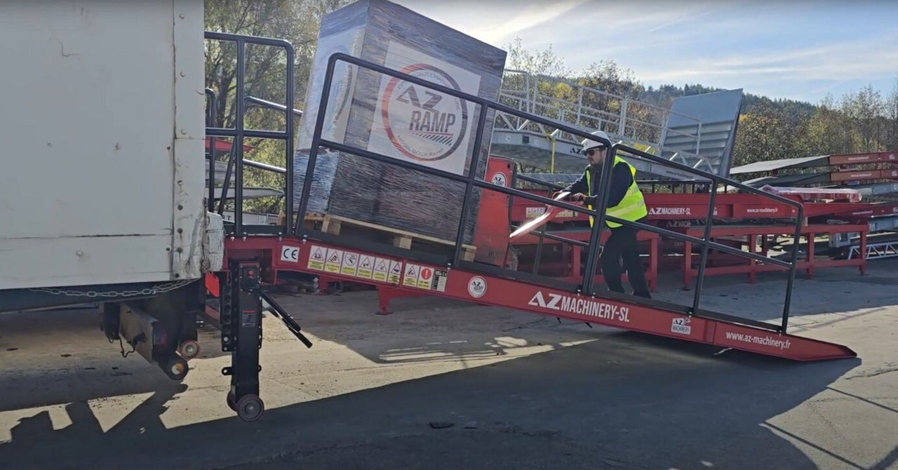 New Loading ramp AZ RAMP-PRIME XS-6 .  Industrial Mobil Loading Ramp: picture 11