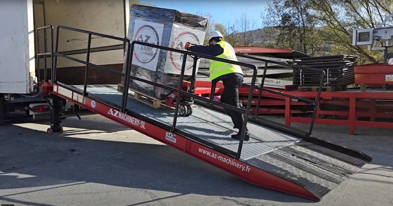 New Loading ramp AZ RAMP-PRIME XS-6 .  Industrial Mobil Loading Ramp: picture 7