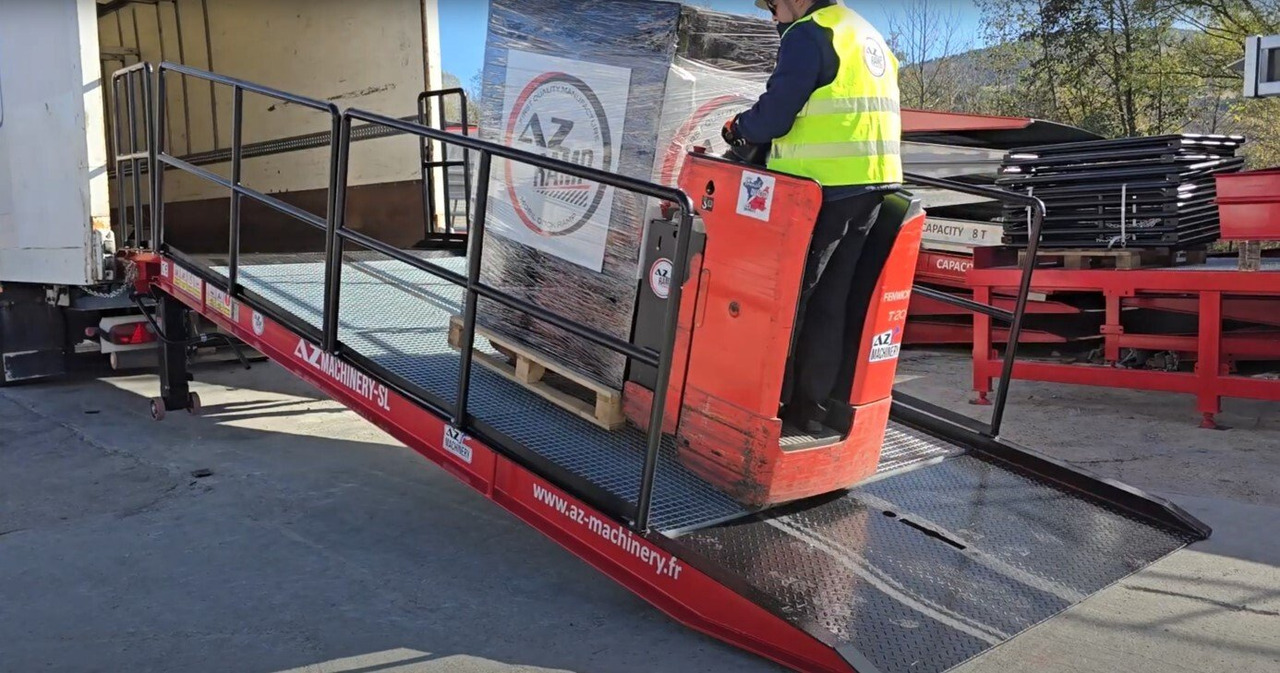 New Loading ramp AZ RAMP-PRIME XS-6 .  Industrial Mobil Loading Ramp: picture 9
