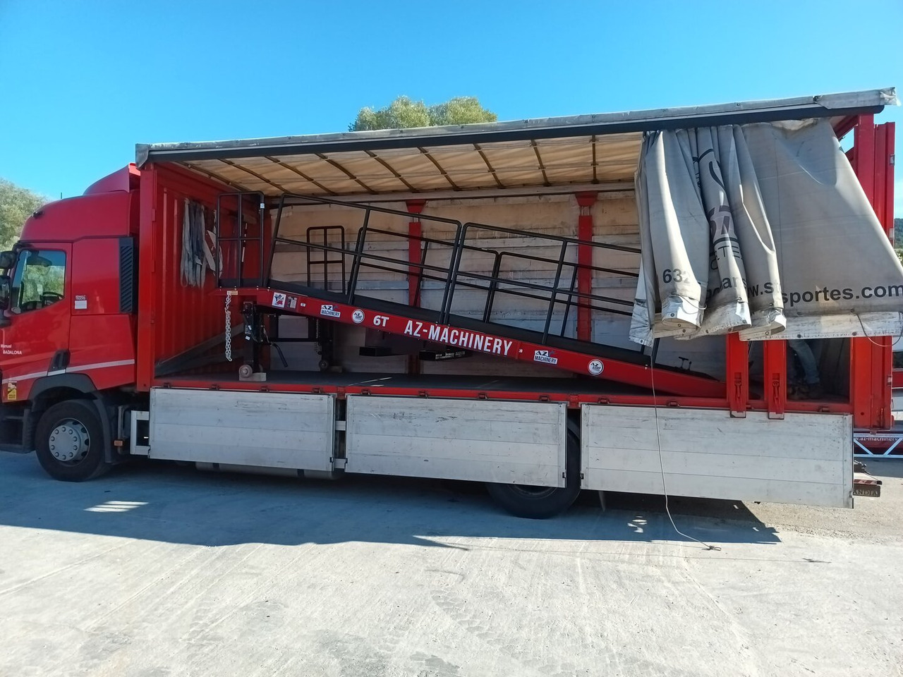 New Loading ramp AZ RAMP-PRIME XS-6 .  Industrial Mobil Loading Ramp: picture 12