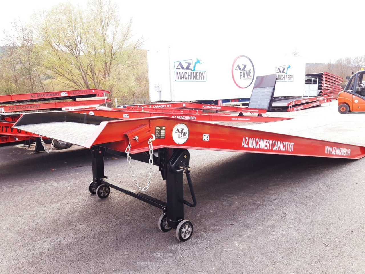 New Loading ramp AZ RAMP-PRIME XS-6 .  Industrial Mobil Loading Ramp: picture 17