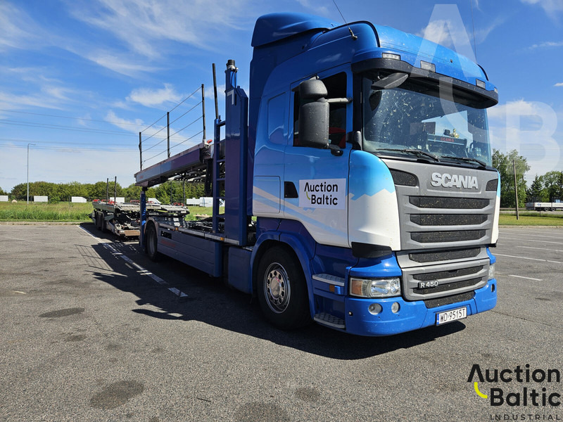 Scania R 450 - Car transporter truck: picture 2 Scania R 450 - Car transporter truck: picture 2
