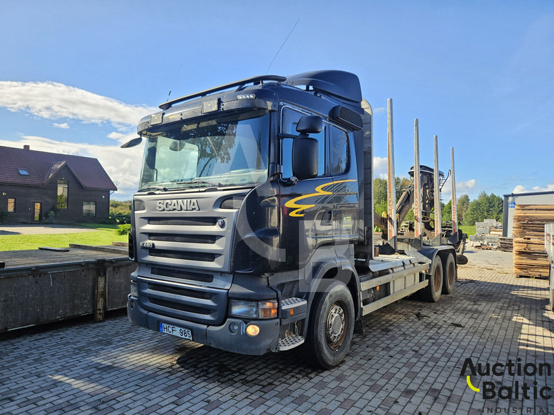 Scania R 480 LA - Forestry trailer: picture 1 Scania R 480 LA - Forestry trailer: picture 1