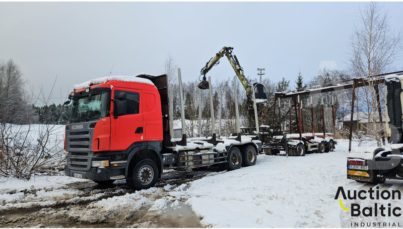 Scania R 480 - Forestry trailer: picture 1 Scania R 480 - Forestry trailer: picture 1