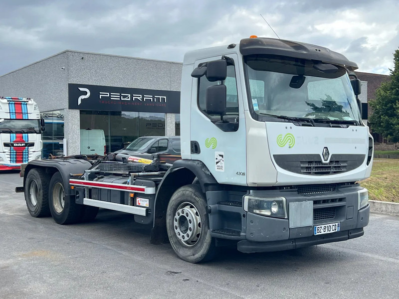 Renault Premium 430 LANDER-Premium 6x2-6X4**Palfinger HOOK 2011 EURO 5**336000 - Hook lift truck: picture 1 Renault Premium 430 LANDER-Premium 6x2-6X4**Palfinger HOOK 2011 EURO 5**336000 - Hook lift truck: picture 1
