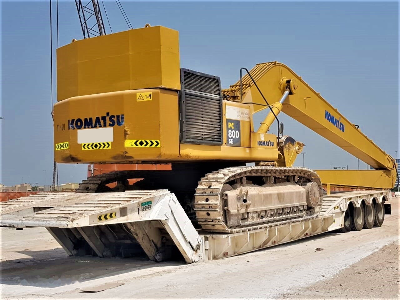 AME 120 Ton 4 Axle Front Loading Lowbed Semi-Trailer - Low loader semi-trailer: picture 5 AME 120 Ton 4 Axle Front Loading Lowbed Semi-Trailer - Low loader semi-trailer: picture 5