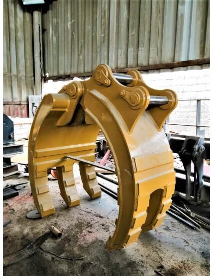 AME Mechanical Heavy Duty Rock Grab - Grapple for Excavator: picture 3 AME Mechanical Heavy Duty Rock Grab - Grapple for Excavator: picture 3