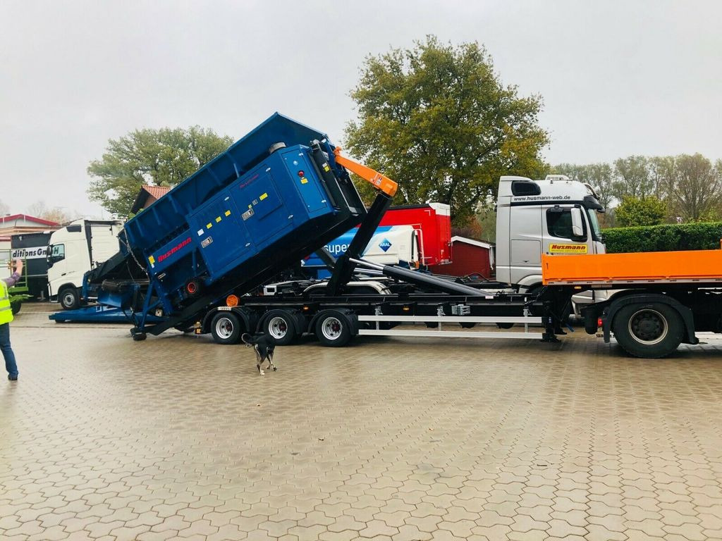 Auflieger Abrollkipper Hakenlift Hookliftloader - Tipper semi-trailer: picture 4 Auflieger Abrollkipper Hakenlift Hookliftloader - Tipper semi-trailer: picture 4