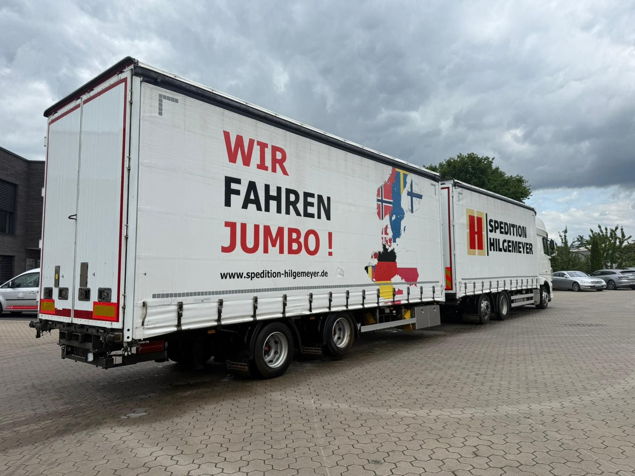 FBL Tandem Anhänger Volumen Inklusive LKW!! - Curtain side truck: picture 1 FBL Tandem Anhänger Volumen Inklusive LKW!! - Curtain side truck: picture 1