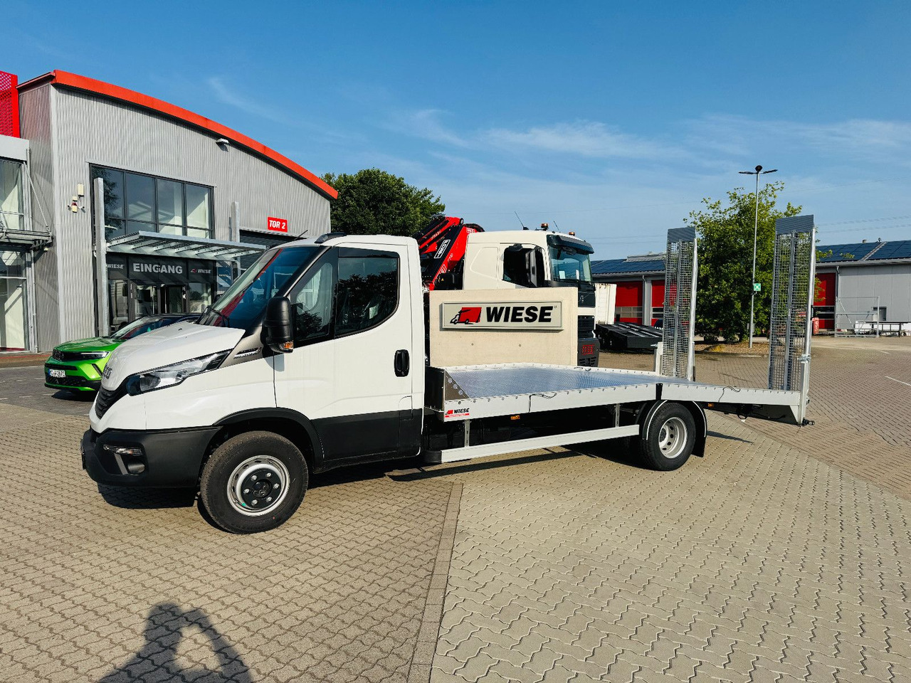 Iveco 70C18HA, Maschinen & Arbeitsbühnentrans. 2940kg! - Tow truck: picture 4 Iveco 70C18HA, Maschinen & Arbeitsbühnentrans. 2940kg! - Tow truck: picture 4