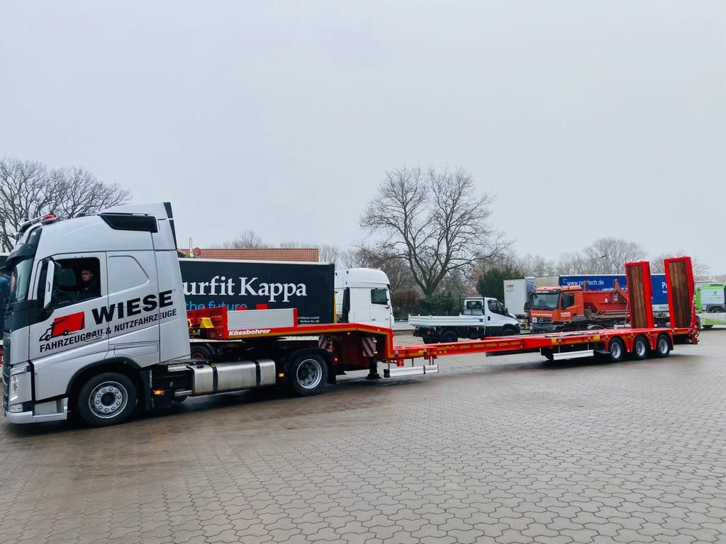 Kässbohrer K.SLA 3 ausziehbarer tele Tiefbett Auflieger - Low loader semi-trailer: picture 2 Kässbohrer K.SLA 3 ausziehbarer tele Tiefbett Auflieger - Low loader semi-trailer: picture 2