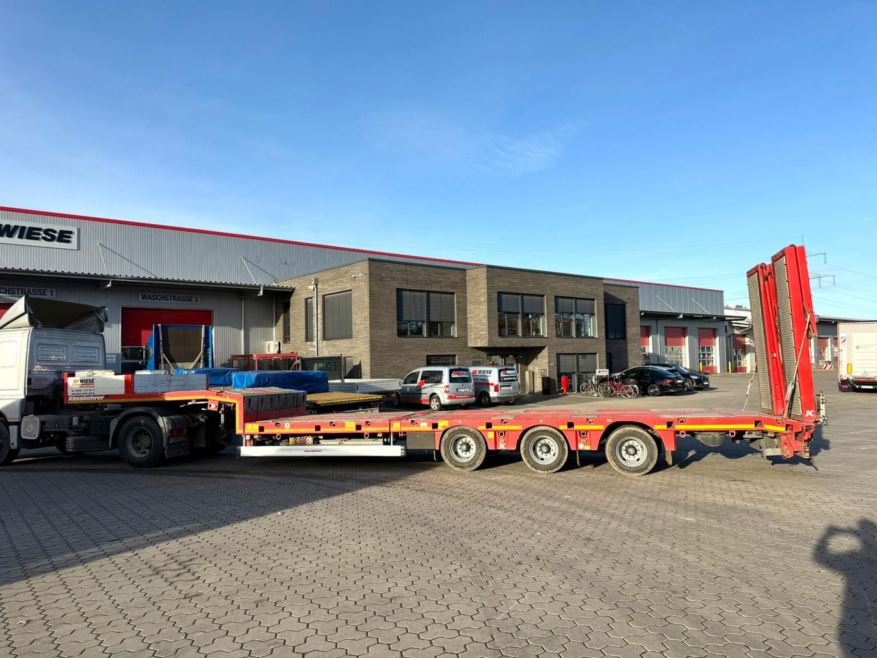 Kässbohrer K.SLA.HS Tieflader teleskopierbar hydr. Hochbett - Low loader semi-trailer: picture 5 Kässbohrer K.SLA.HS Tieflader teleskopierbar hydr. Hochbett - Low loader semi-trailer: picture 5