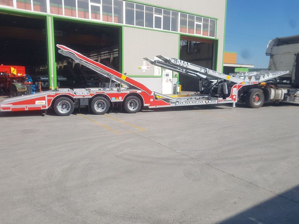 New Autotransporter semi-trailer Kässbohrer K.SOK Truck/Car Transporter, Novagrau: picture 15