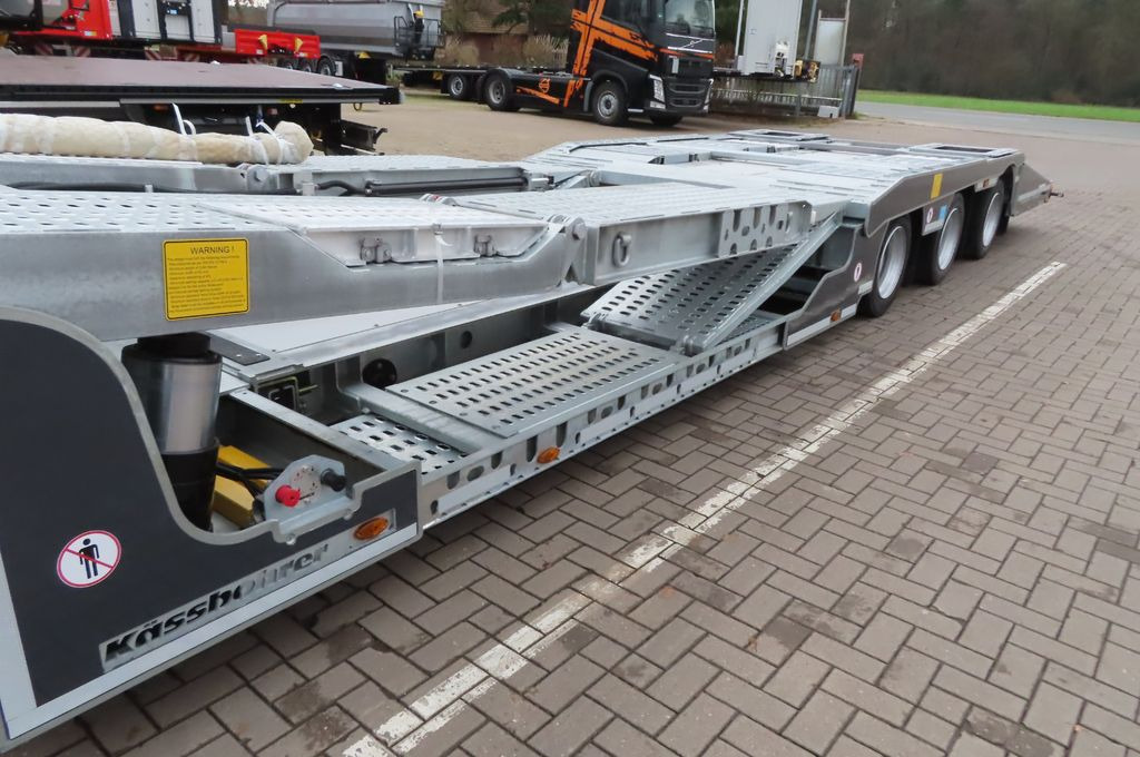 New Autotransporter semi-trailer Kässbohrer K.SOK Truck/Car Transporter, Novagrau: picture 6