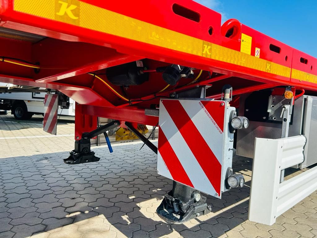New Dropside/ Flatbed semi-trailer Kässbohrer Maxima SPAX Tele HD Plattform Auflieger: picture 14