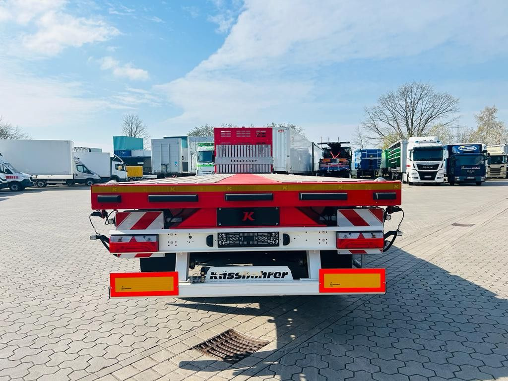 New Dropside/ Flatbed semi-trailer Kässbohrer Maxima SPAX Tele HD Plattform Auflieger: picture 7