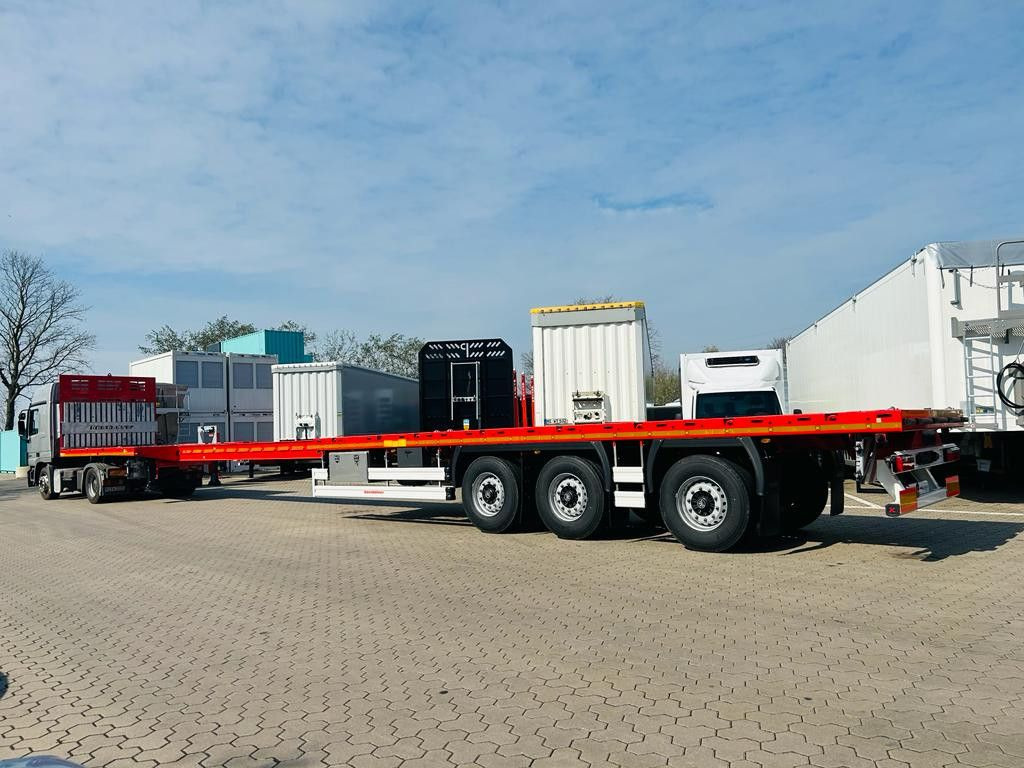 Kässbohrer Maxima SPAX Tele HD Plattform Auflieger - Dropside/ Flatbed semi-trailer: picture 3 Kässbohrer Maxima SPAX Tele HD Plattform Auflieger - Dropside/ Flatbed semi-trailer: picture 3