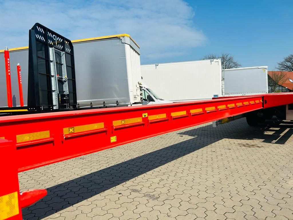 New Dropside/ Flatbed semi-trailer Kässbohrer Maxima SPAX Tele HD Plattform Auflieger: picture 11