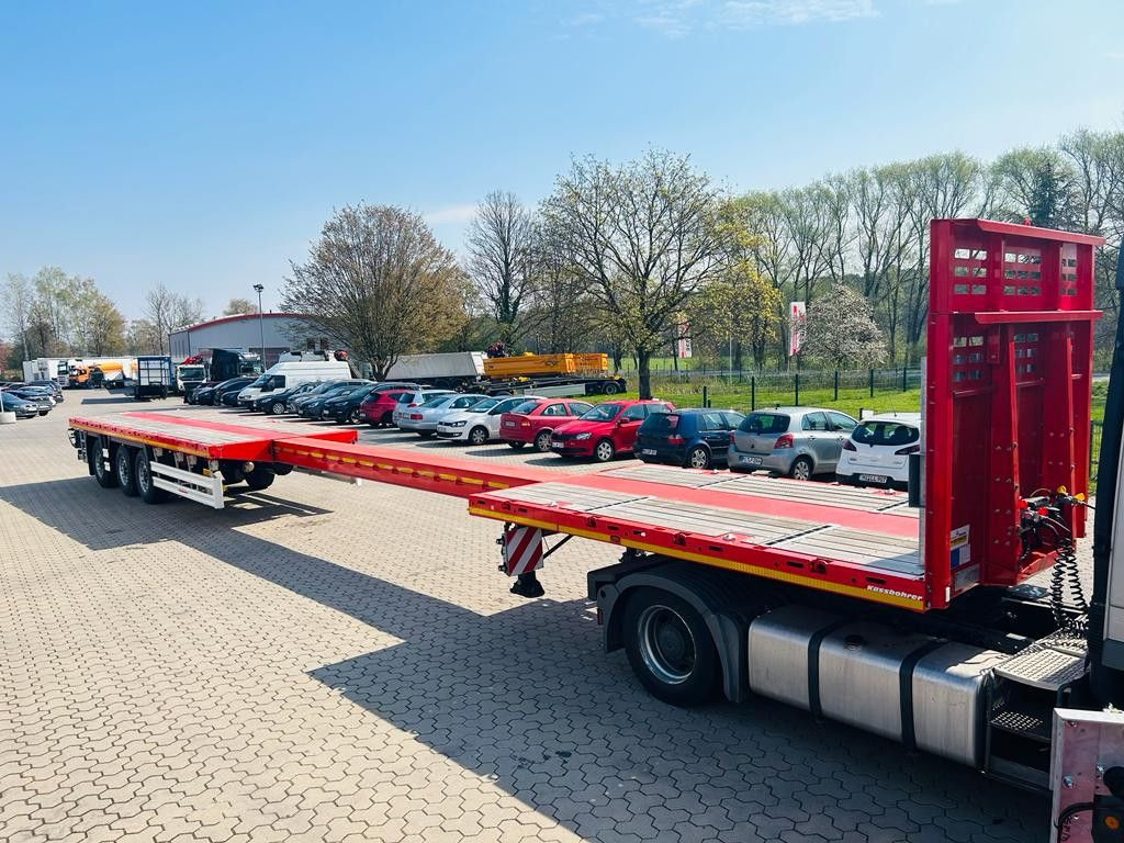 Kässbohrer Maxima SPAX Tele HD Plattform Auflieger Kässbohrer Maxima SPAX Tele HD Plattform Auflieger - Dropside/ Flatbed semi-trailer: picture 4 Kässbohrer Maxima SPAX Tele HD Plattform Auflieger Kässbohrer Maxima SPAX Tele HD Plattform Auflieger - Dropside/ Flatbed semi-trailer: picture 4