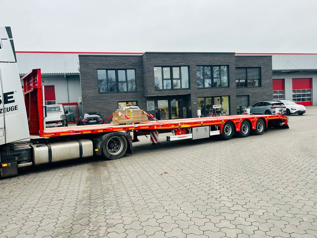 Kässbohrer SPA Mega Tele Plattform Auflieger - Dropside/ Flatbed semi-trailer: picture 1 Kässbohrer SPA Mega Tele Plattform Auflieger - Dropside/ Flatbed semi-trailer: picture 1