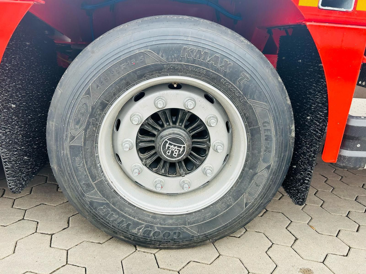 Dropside/ Flatbed semi-trailer Kässbohrer SPS Mega Schwerlast Plattform Lenkachse: picture 12