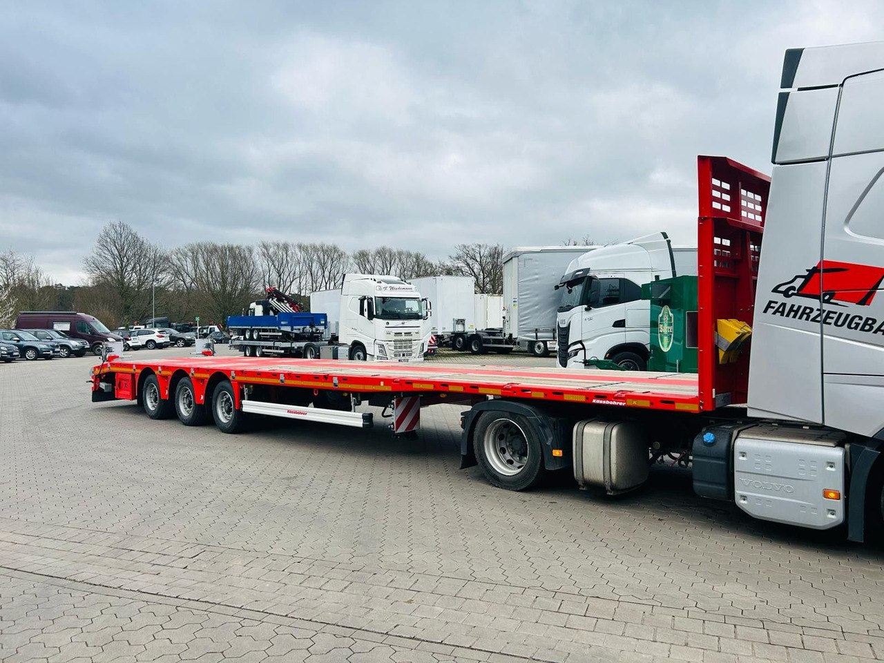 Kässbohrer SPS Mega Schwerlast Plattform Lenkachse - Dropside/ Flatbed semi-trailer: picture 3 Kässbohrer SPS Mega Schwerlast Plattform Lenkachse - Dropside/ Flatbed semi-trailer: picture 3