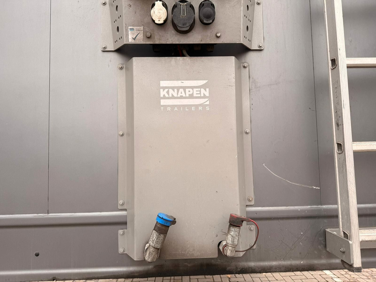 Walking floor semi-trailer Knapen K100 Schubboden 92m³ 10mm Boden Powersheet: picture 16