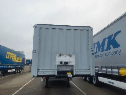 Krone Plateau-Auflieger - Lenkachse + Stapleraufnahme - Dropside/ Flatbed semi-trailer: picture 4 Krone Plateau-Auflieger - Lenkachse + Stapleraufnahme - Dropside/ Flatbed semi-trailer: picture 4