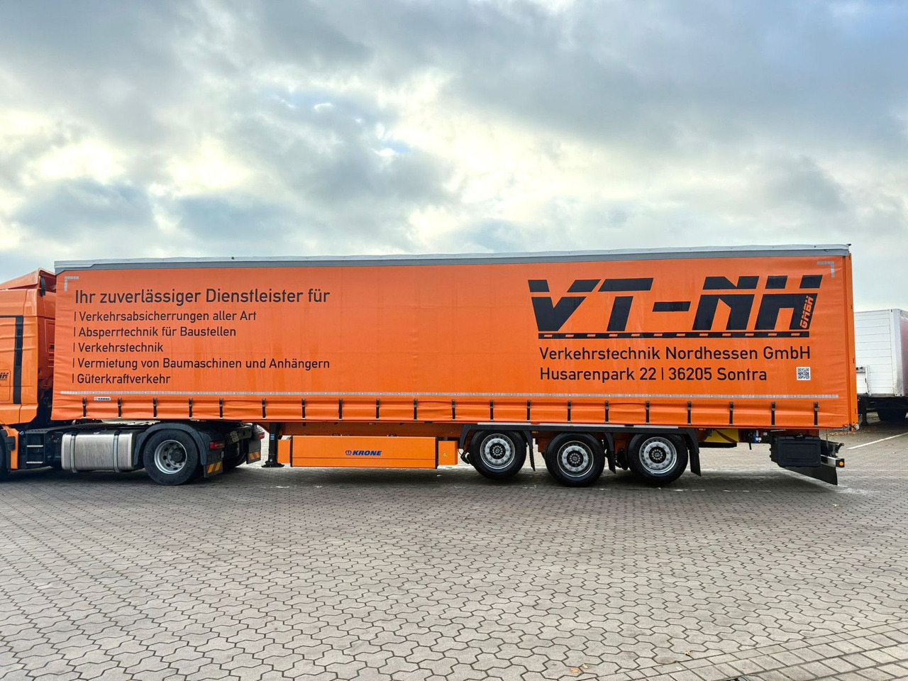 Krone Schiebeplanen Auflieger Wie Neu Code XL - Curtainsider semi-trailer: picture 4 Krone Schiebeplanen Auflieger Wie Neu Code XL - Curtainsider semi-trailer: picture 4