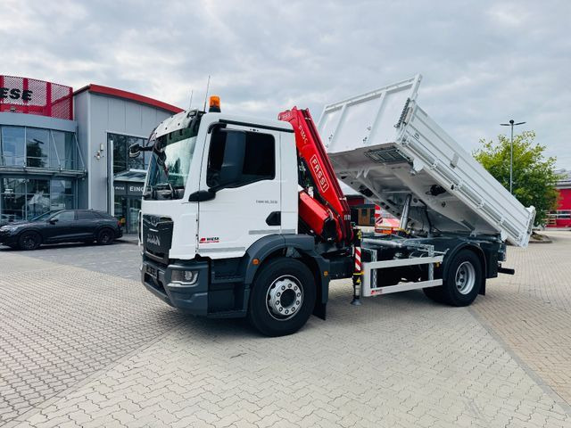 MAN 18.320 4x4 mit Fassi Ladekran Sofort Verfügbar - Tipper, Crane truck: picture 3 MAN 18.320 4x4 mit Fassi Ladekran Sofort Verfügbar - Tipper, Crane truck: picture 3