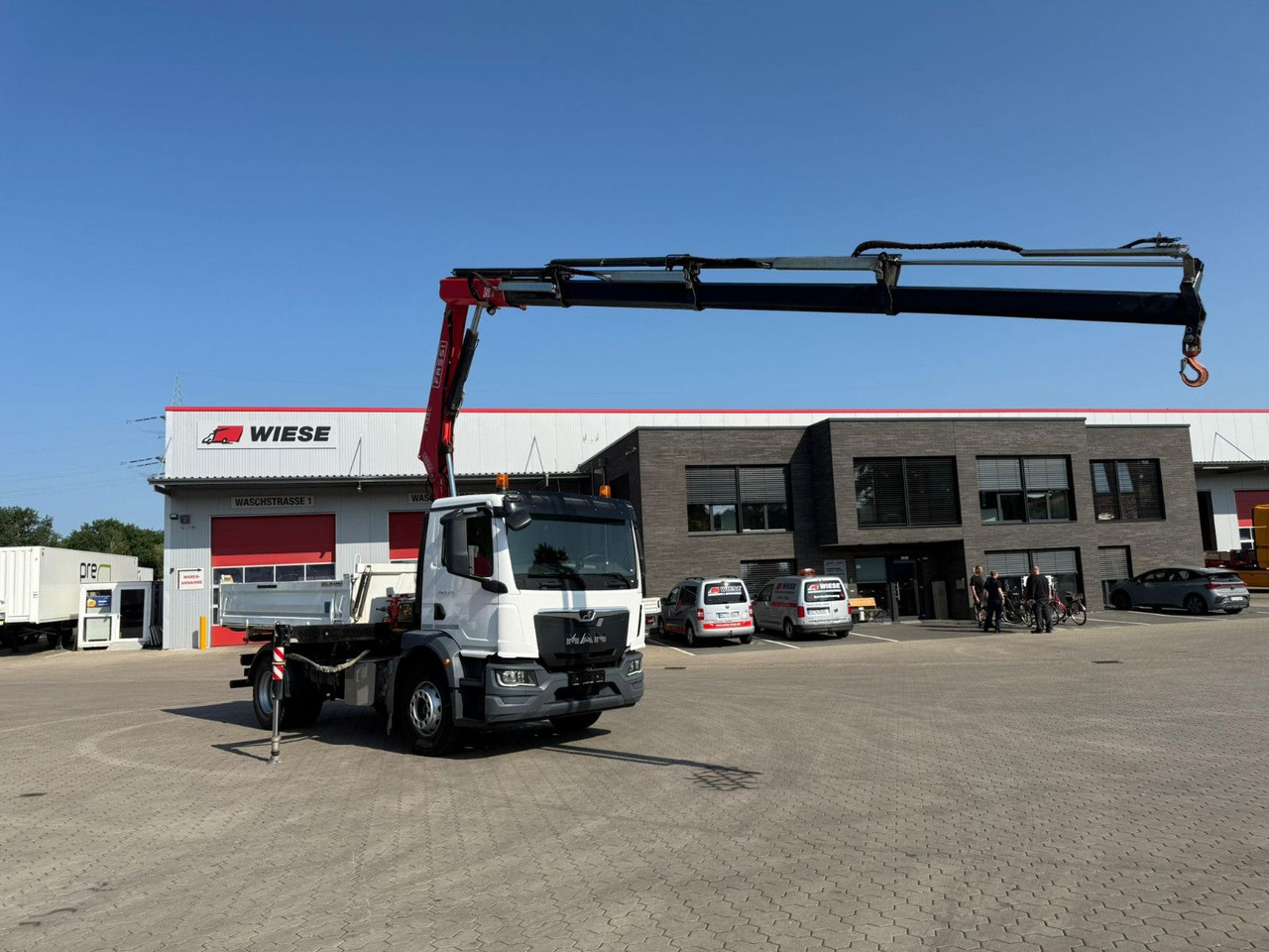 MAN TGM 18.320 4x2 BB mit Kran Fassi F135 Kipper - Tipper, Crane truck: picture 5 MAN TGM 18.320 4x2 BB mit Kran Fassi F135 Kipper - Tipper, Crane truck: picture 5