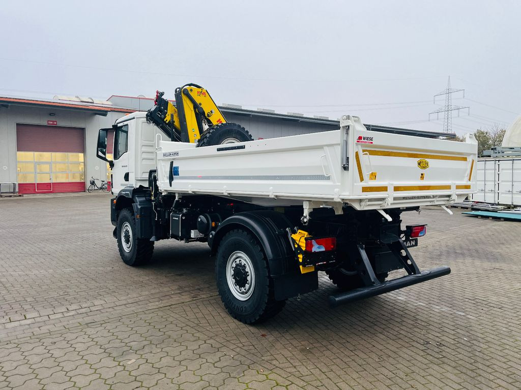 MAN TGM 18.320 4x4 BB Kipper Kran111 Single Winter - Tipper, Crane truck: picture 4 MAN TGM 18.320 4x4 BB Kipper Kran111 Single Winter - Tipper, Crane truck: picture 4