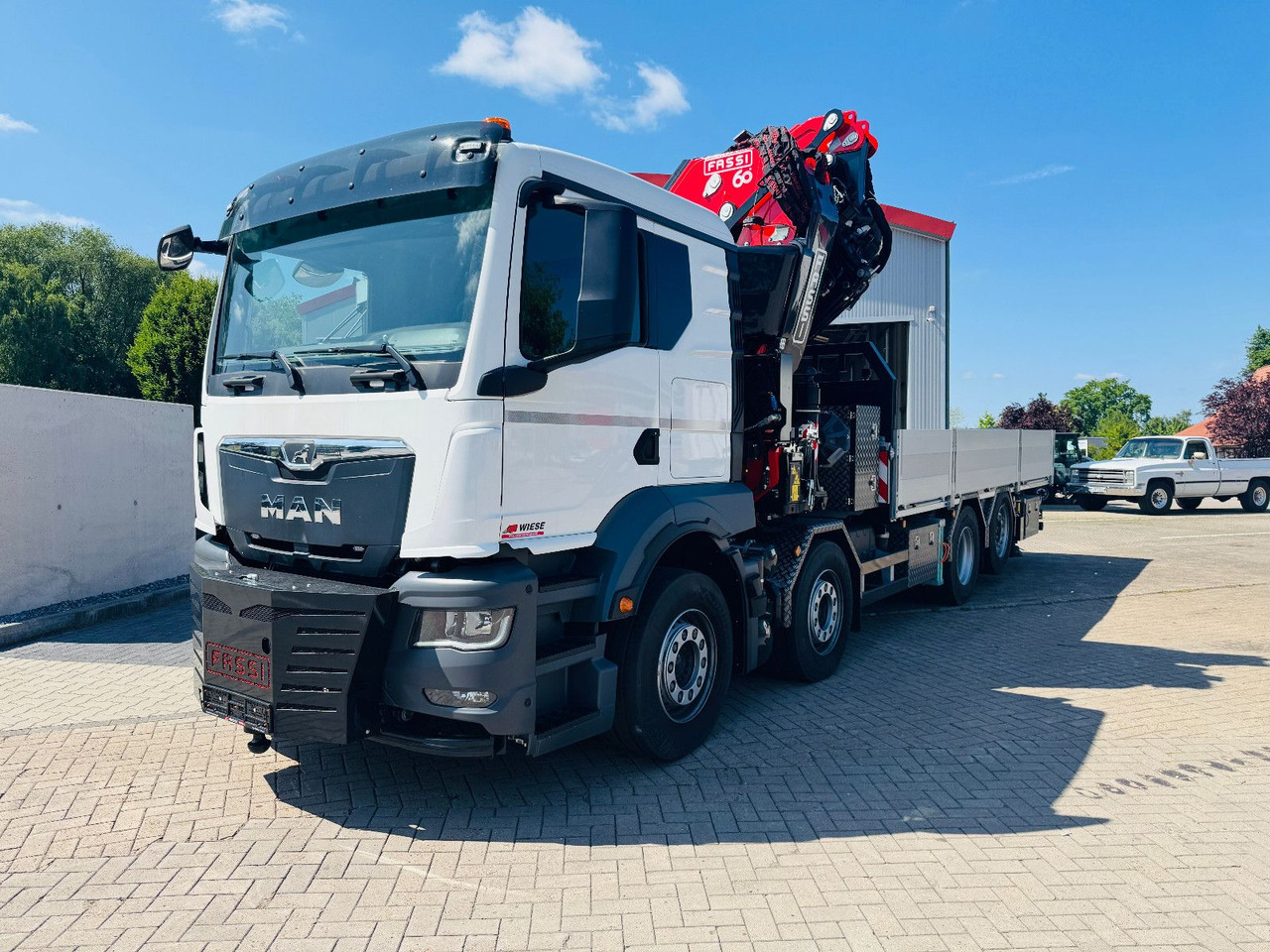 Dropside/ Flatbed truck, Crane truck MAN TGS 32.510 mit F710 Frontkran sofort: picture 6 Dropside/ Flatbed truck, Crane truck MAN TGS 32.510 mit F710 Frontkran sofort: picture 6